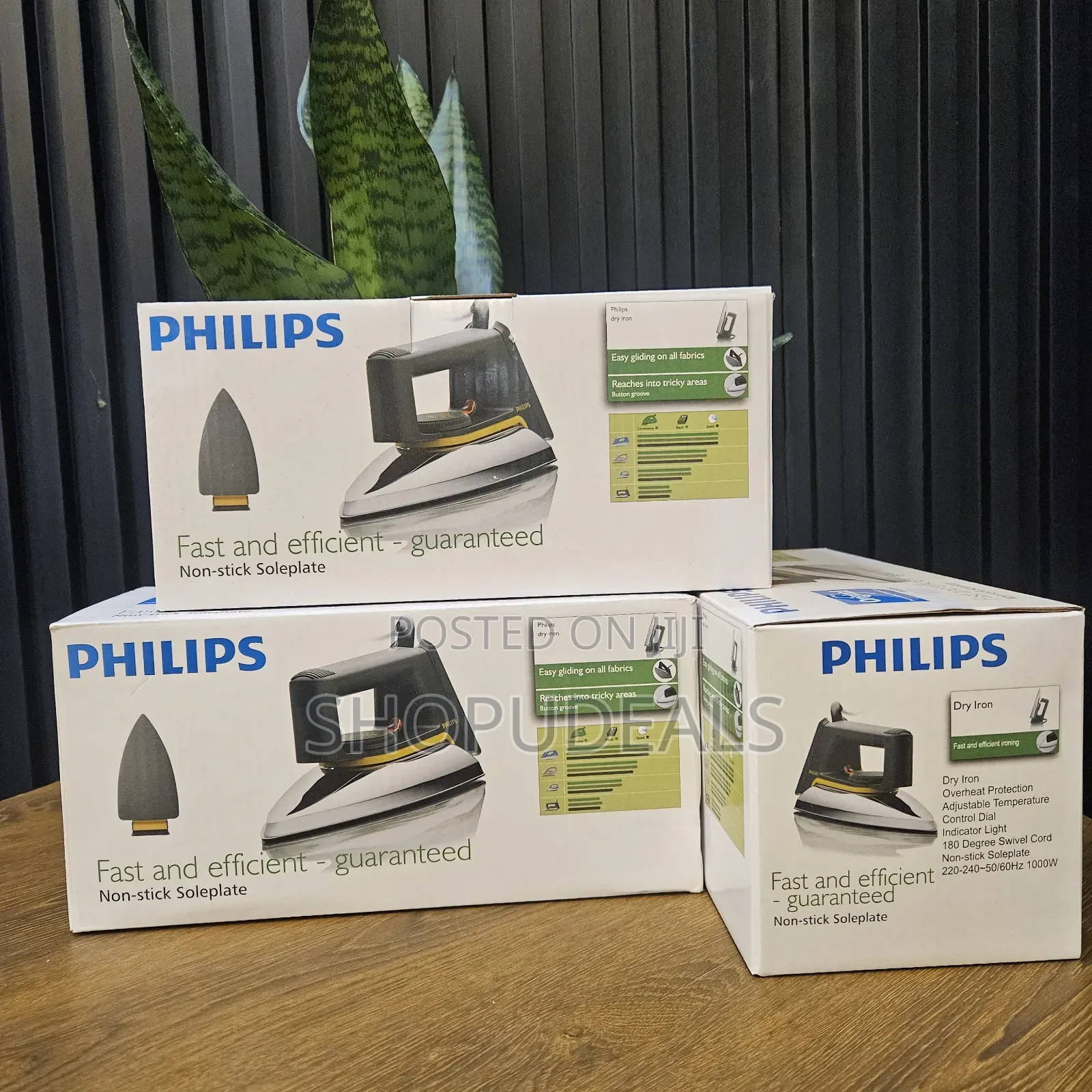 Original Philips Classic Dry Iron Hd1172
