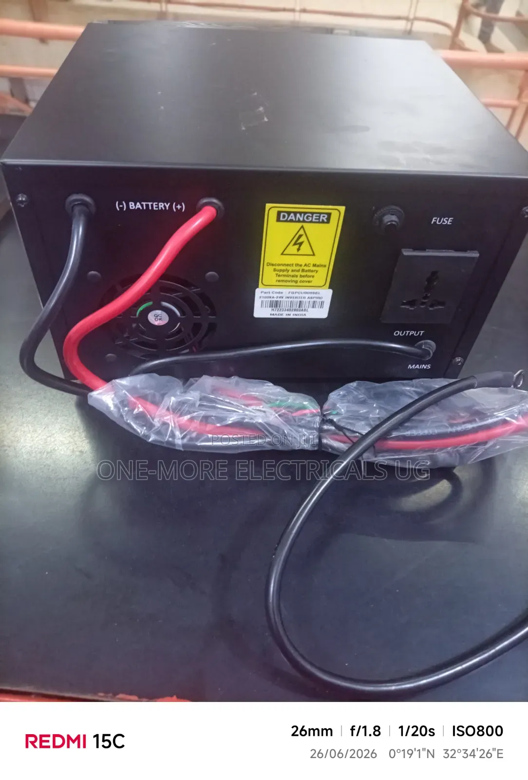 Aspiro Backup Inverter Charger 2100va/24volts