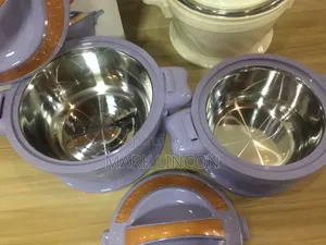 3-Piece Food Warmer Hot Pot Set.