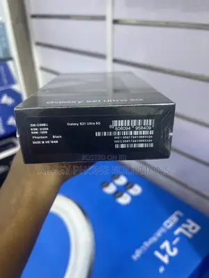 New Samsung Galaxy S21 Ultra 5G 512 GB Black