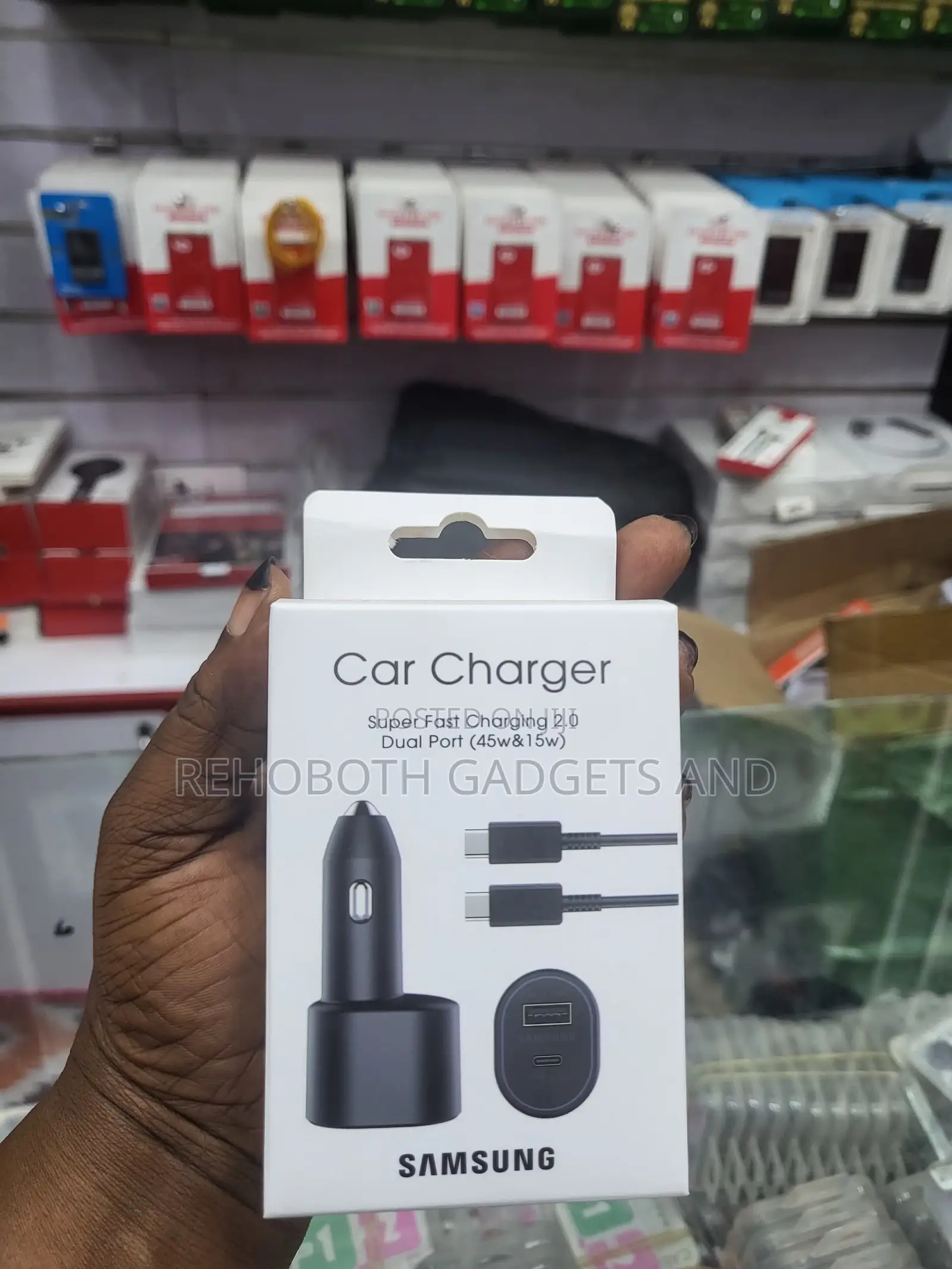 Samsung Dual Port Fast Car Charger