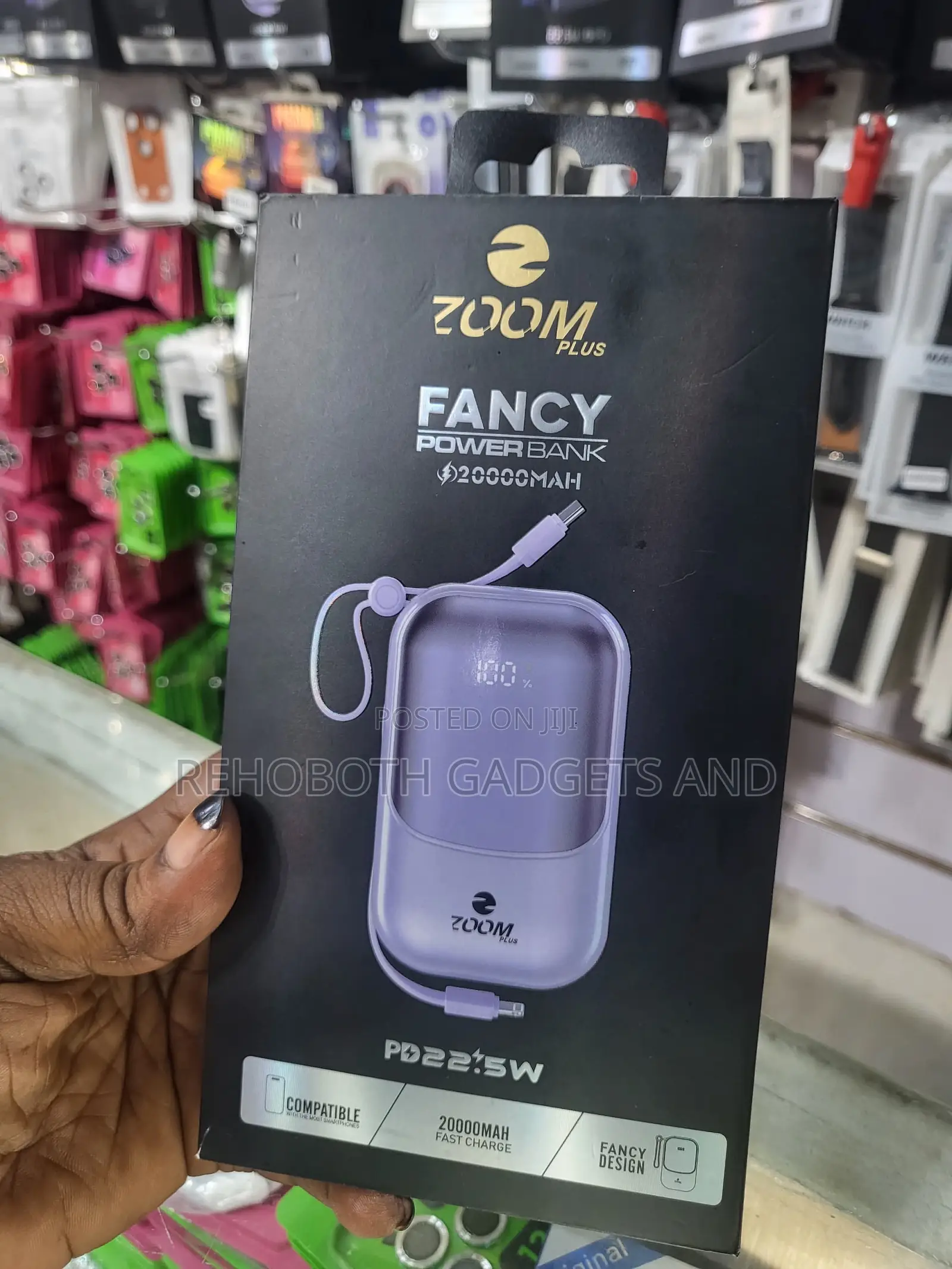 Zoom Plus 20000mah Fancy Power Bank