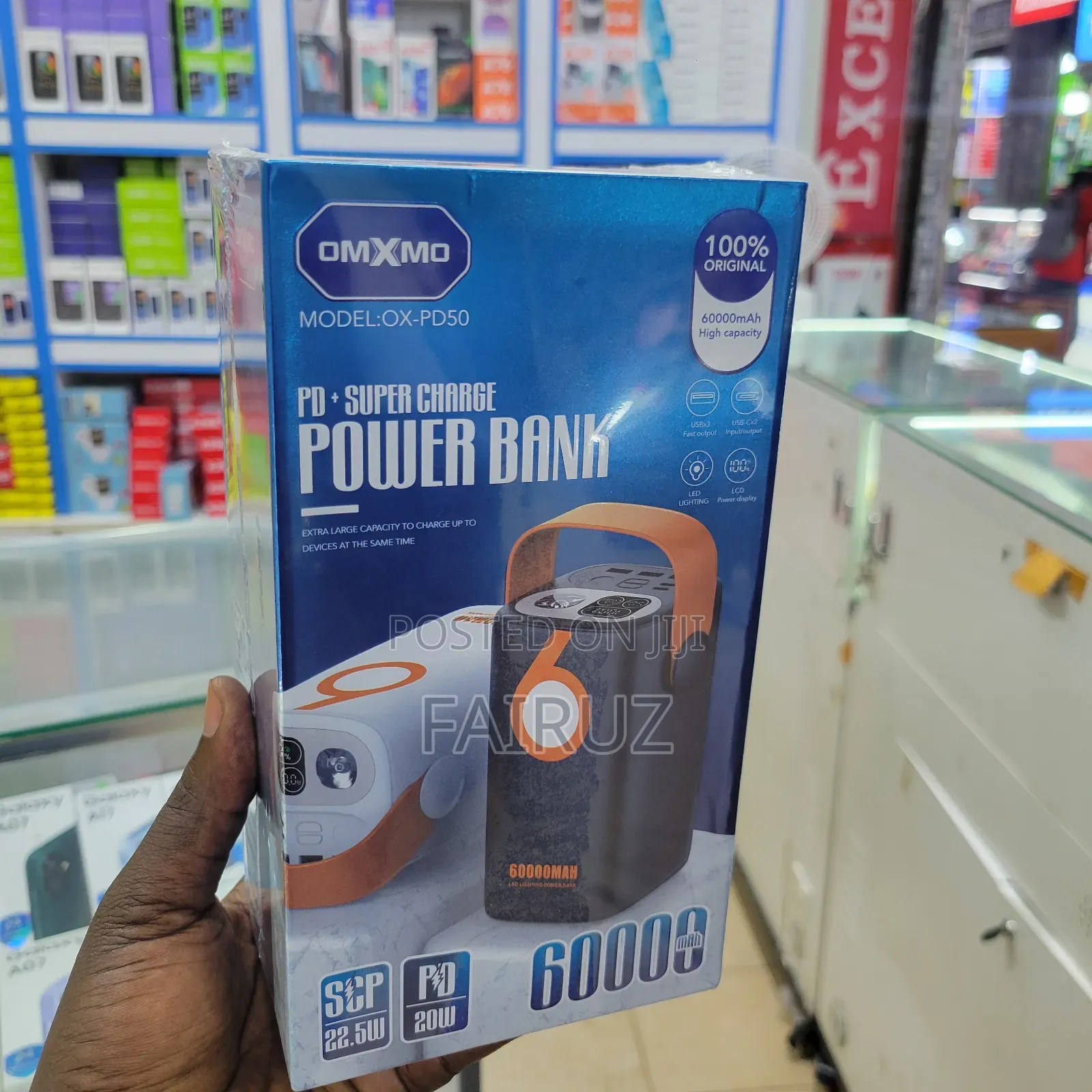 Omoxom Heavy Duty Power Bank 60000mah