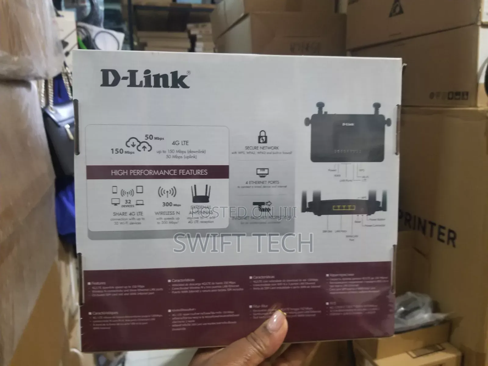 D-Link M920 N300 Cat4 Router