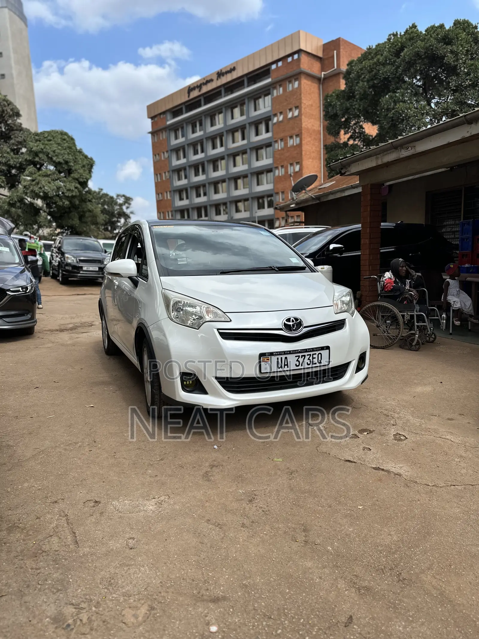 Toyota Ractis 2014 White