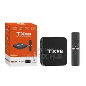Tx98 Android Smart Tv Box - Ultra Hd Media Player 16gb Ram, 256gb