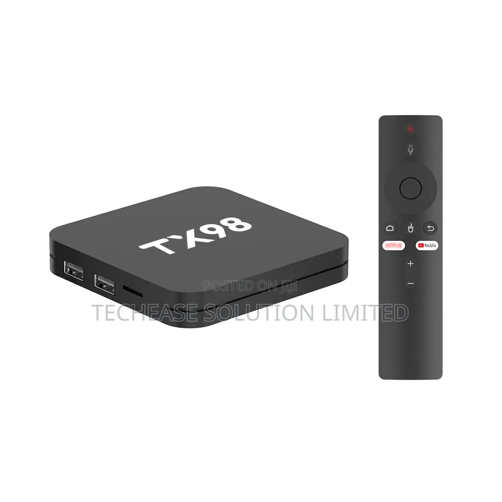 Tx98 Android Smart Tv Box - Ultra Hd Media Player 16gb Ram, 256gb