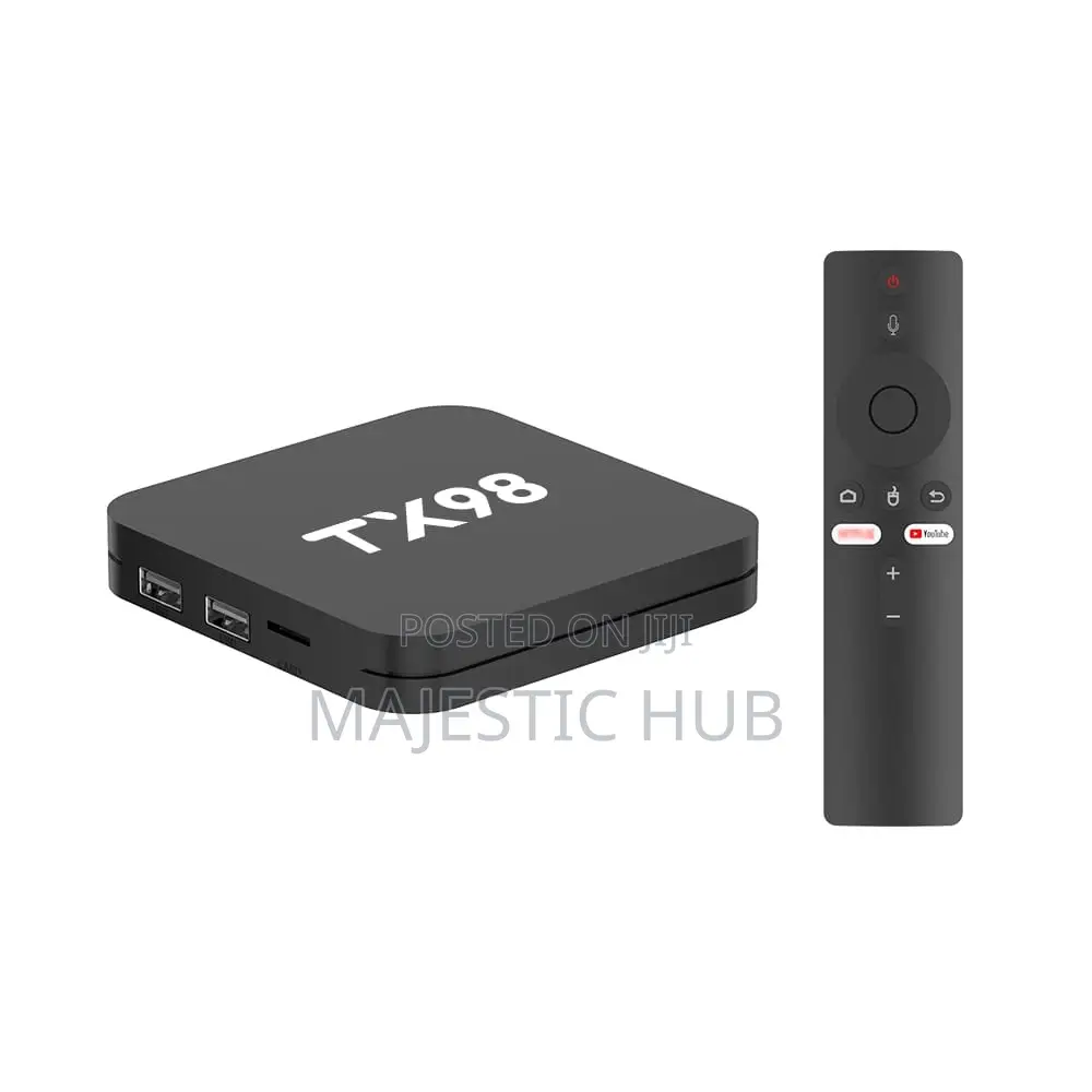 Tx98 Android Smart Tv Box - Ultra Hd Media Player 16gb Ram, 256gb