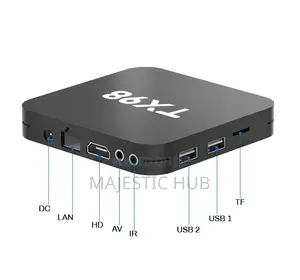 Tx98 Android Smart Tv Box - Ultra Hd Media Player 16gb Ram, 256gb