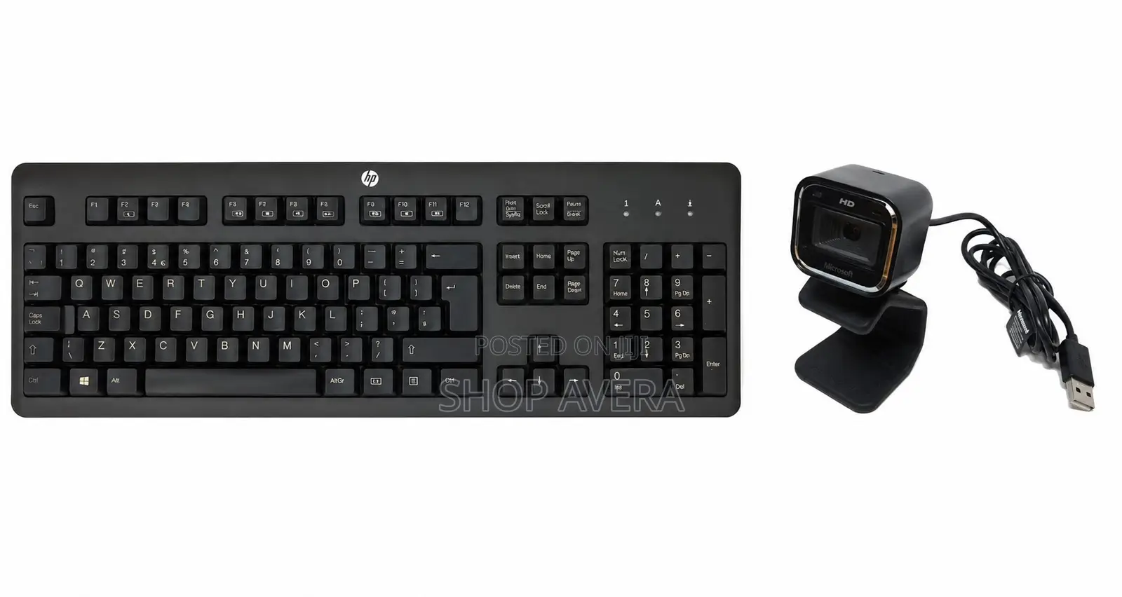 Keyboard and Webcam Bundle