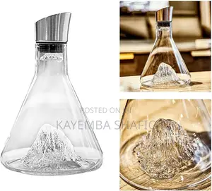 Premium Fast Wine Decanter With Mountain Base Aerator (Brand New)