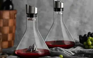 Premium Fast Wine Decanter With Mountain Base Aerator (Brand New)