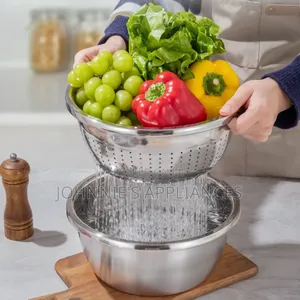 3in1 Stainless Steel Colander