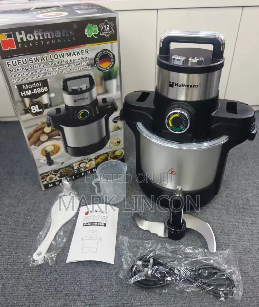 Hoffmans 8l Fufu Swallow Maker
