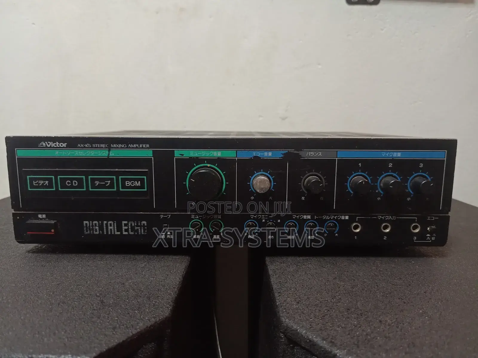 Victor Amplifier With Digital Echo