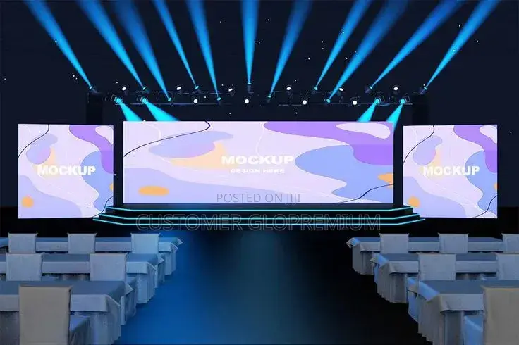 LDC Screens All Sizes Stage Lights