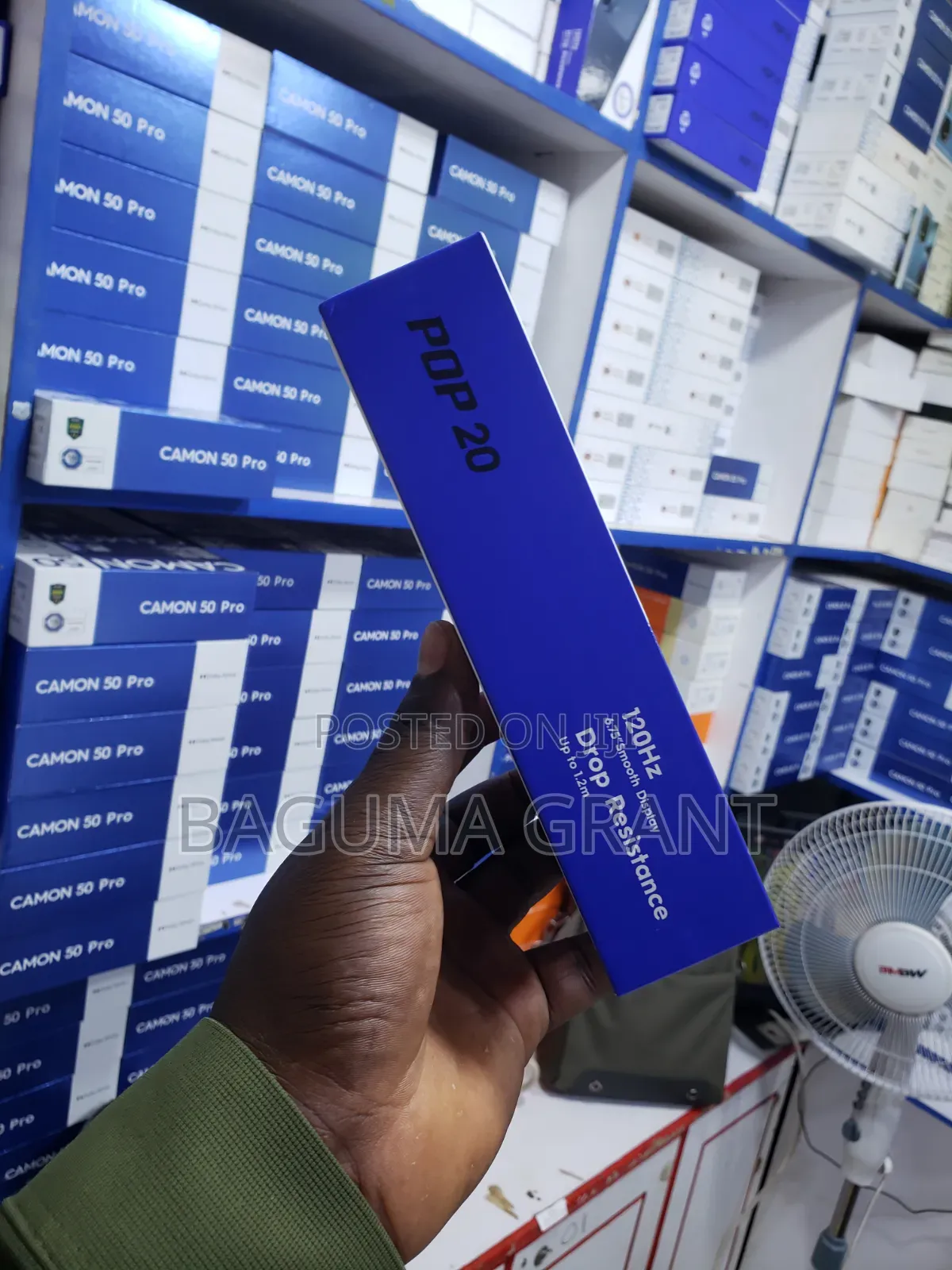 New Tecno Pop 20 128 GB Black