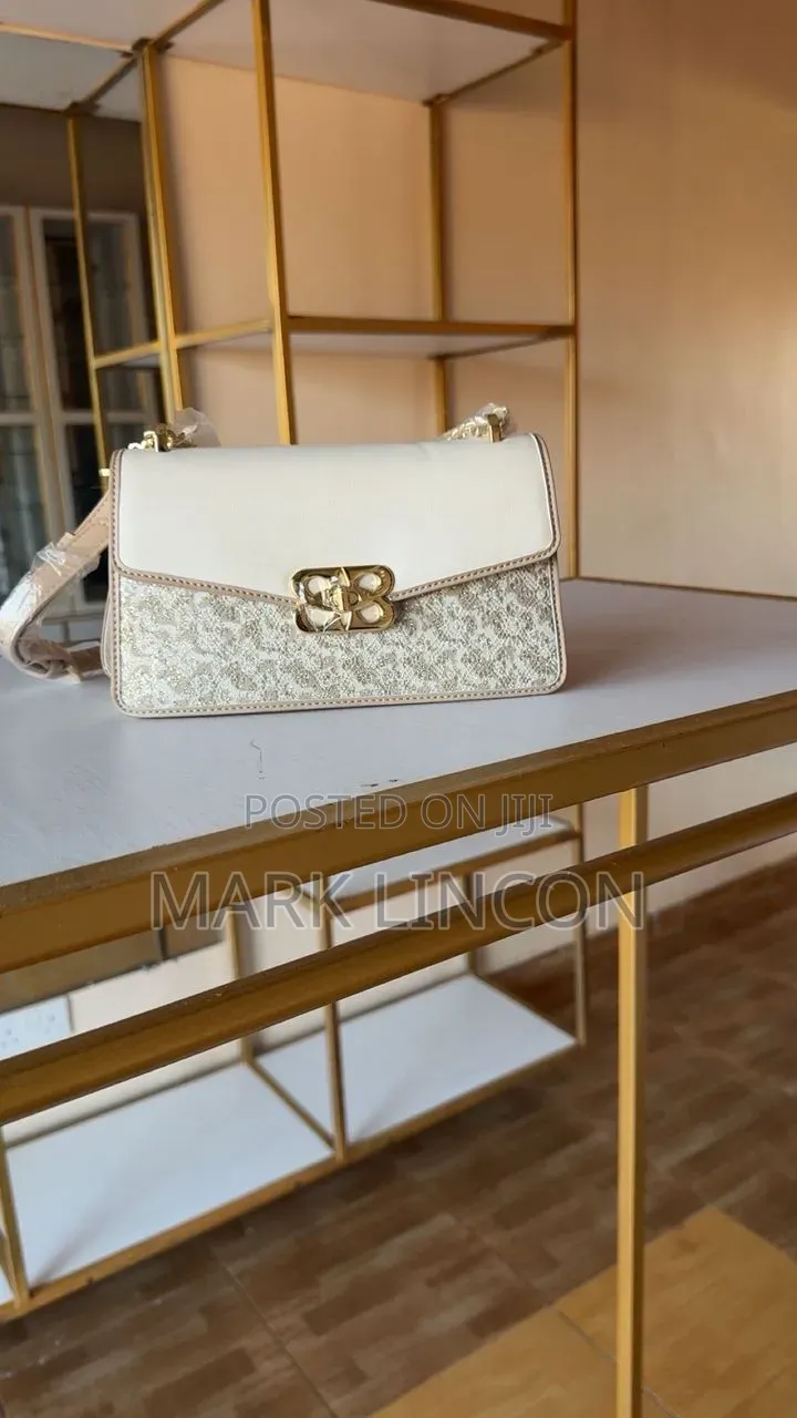 Aldo Crelalle White Shoulder Bag