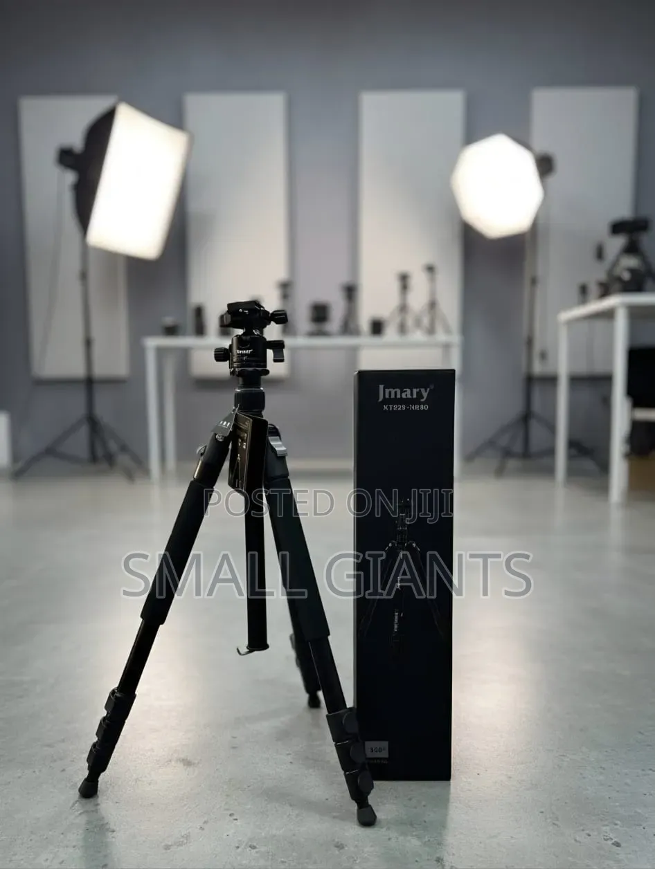 Jmary Kt325+Nb30 Professional Aluminum Alloy Camera Tripod