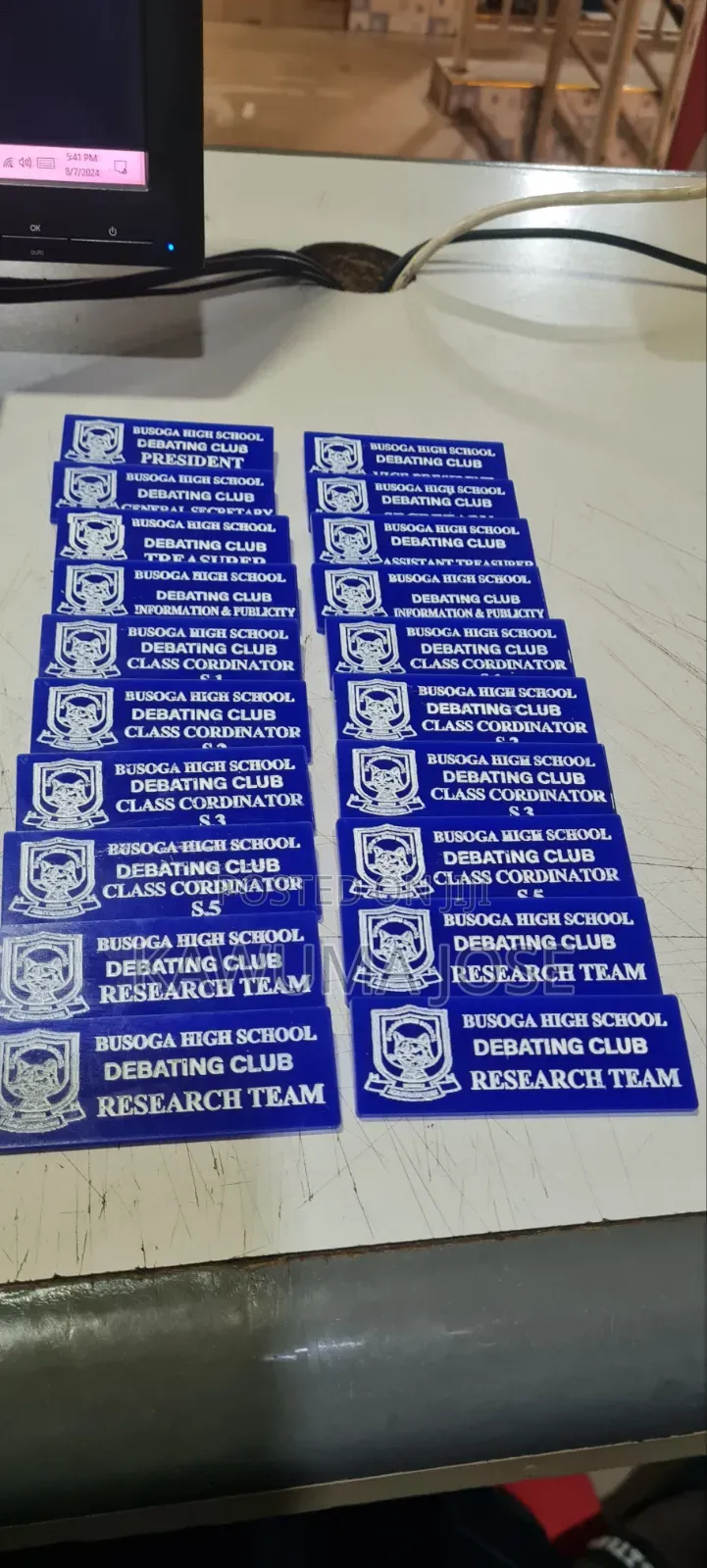 School Tags