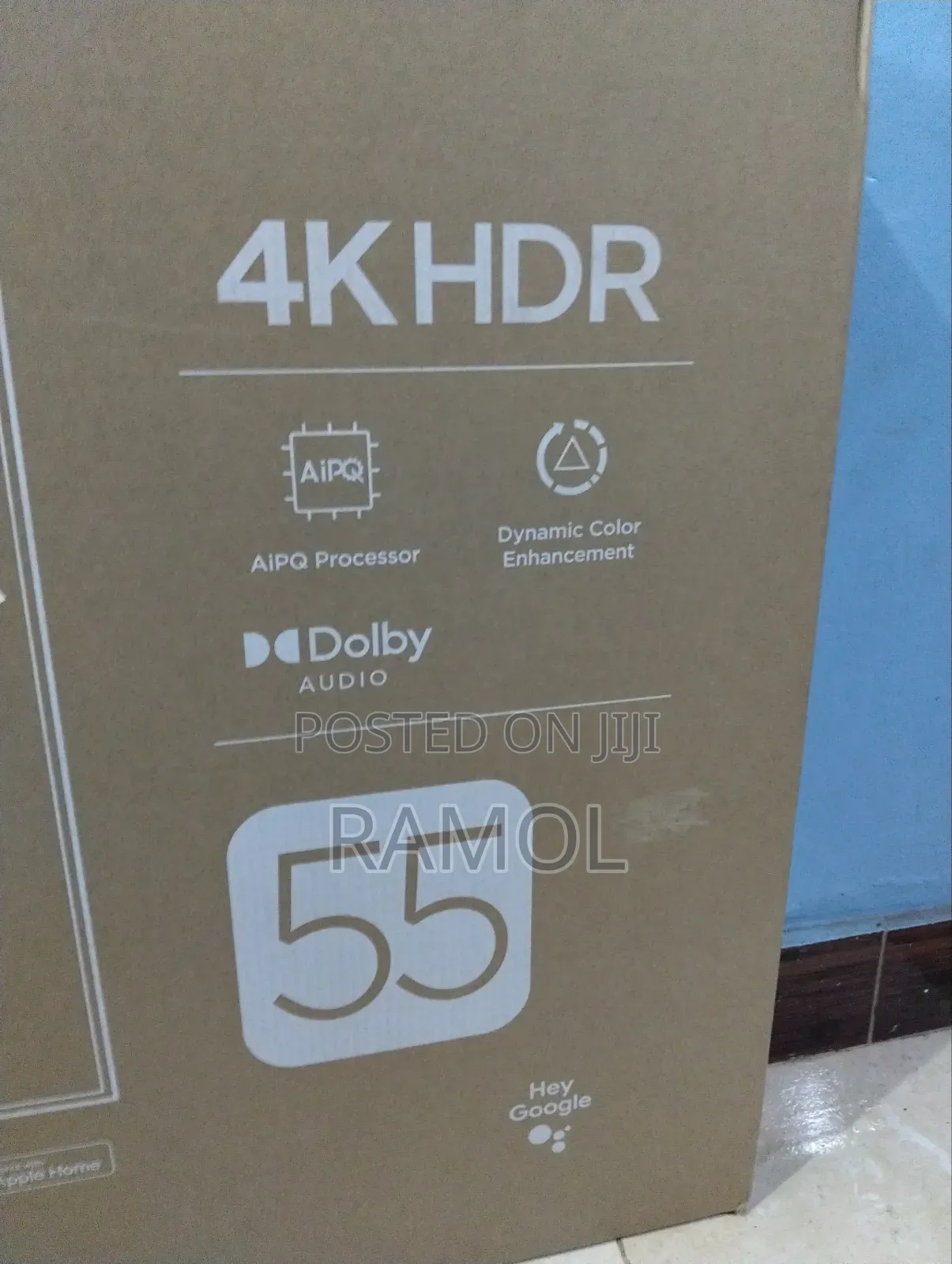 New TCL Google Smart HDR TV 55"