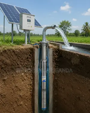 750w Solar Borehole Water Pump 95m Head AC/Dc 4000l/H