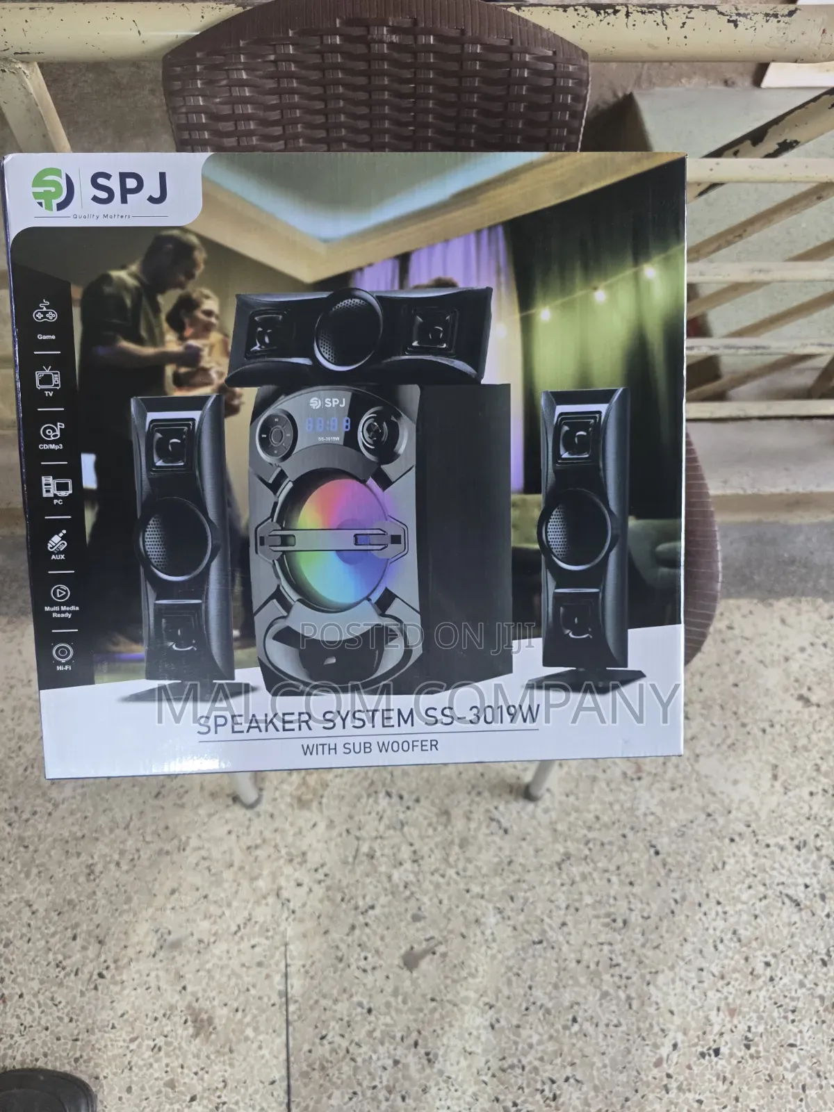 SPJ Sub Woofer With Bluetooth and Radio.