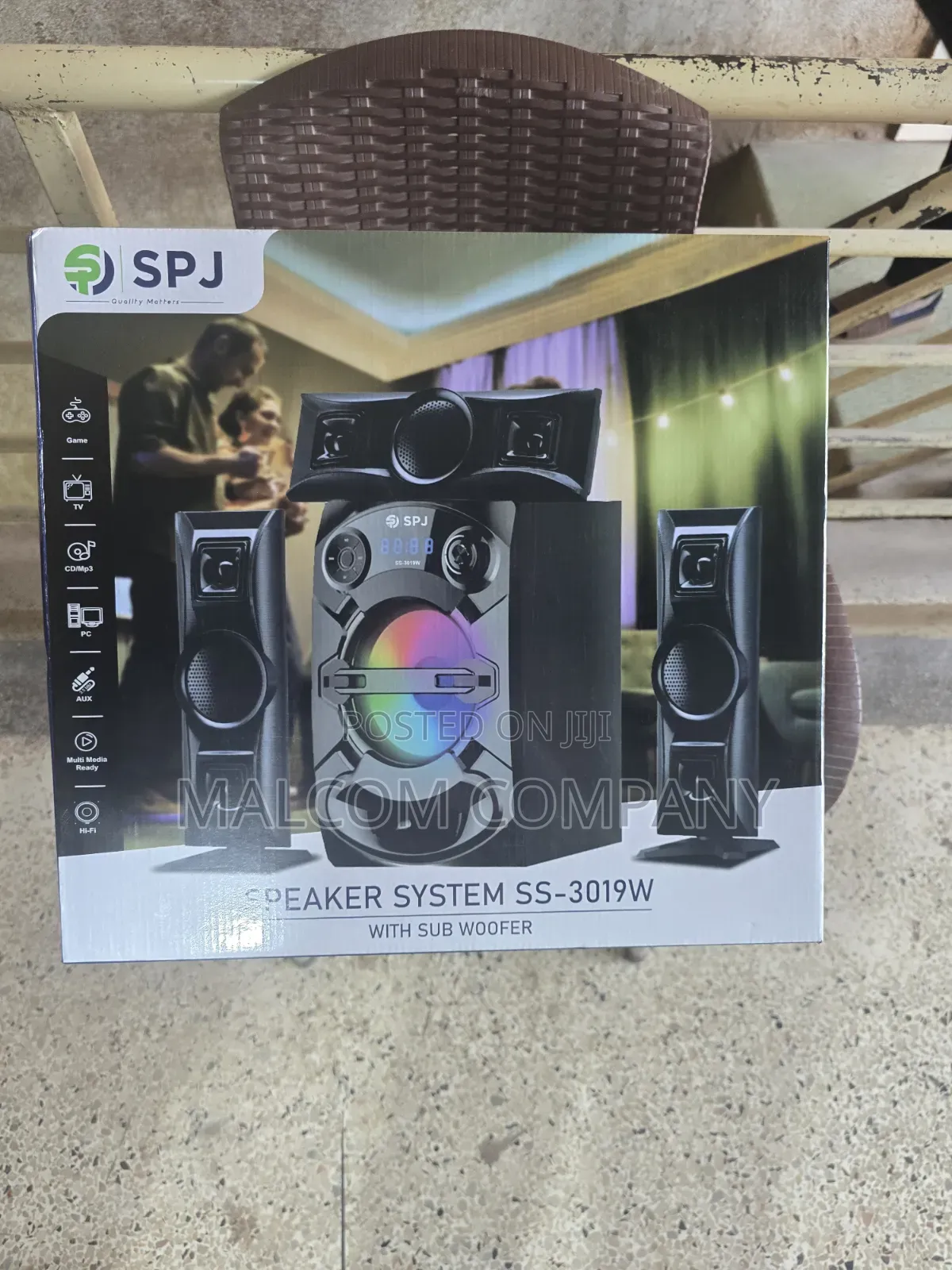 SPJ Sub Woofer With Bluetooth and Radio.