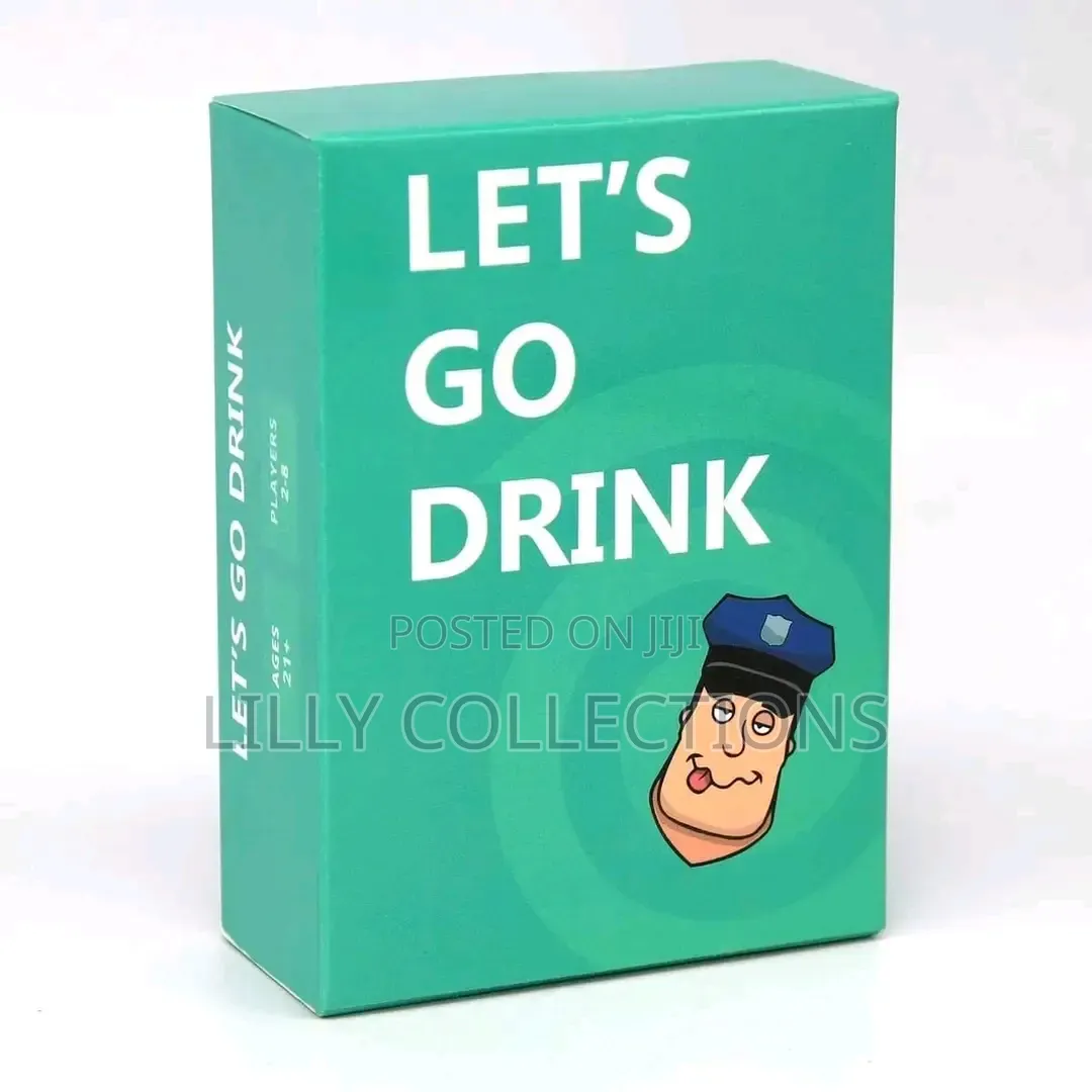Let's Go Drink Game Cards