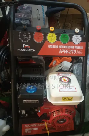 Maxmech Pw-210 Gasoline High Pressure Washer, Which Features A 7.0 Hp