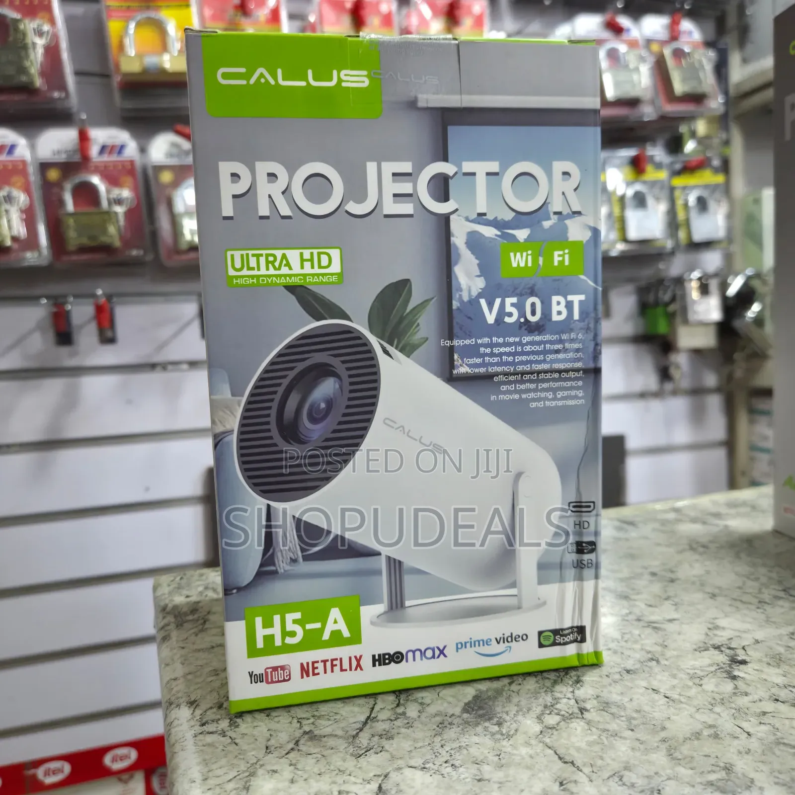 Calus Portable Smart Projector H5a