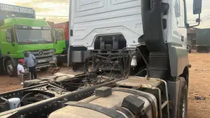 Mercedes-Benz Axor 2011 White, Only the Head Double Axle