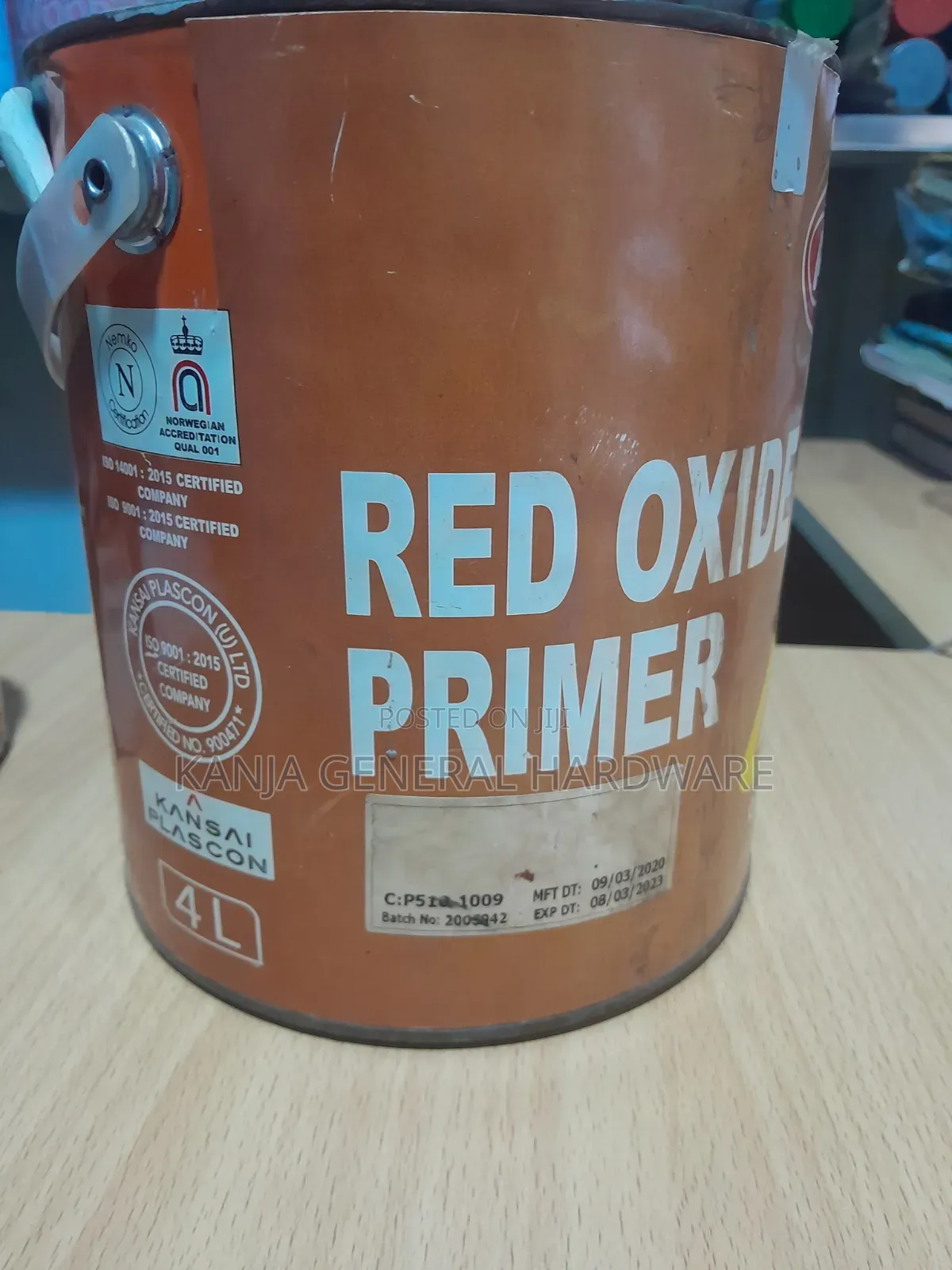 Red Oxide Primer 4liters
