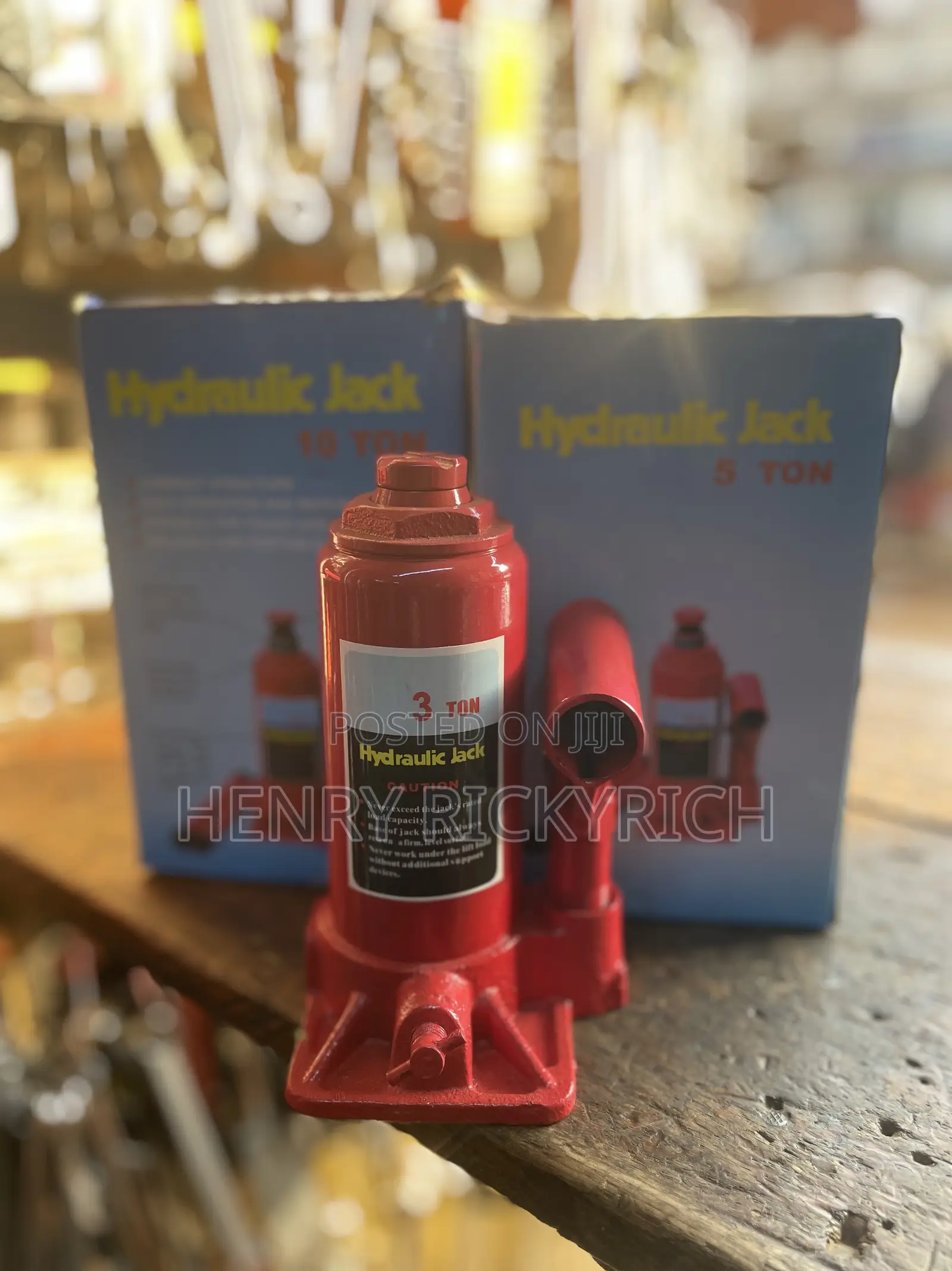 Hydralic Jacks All Tons