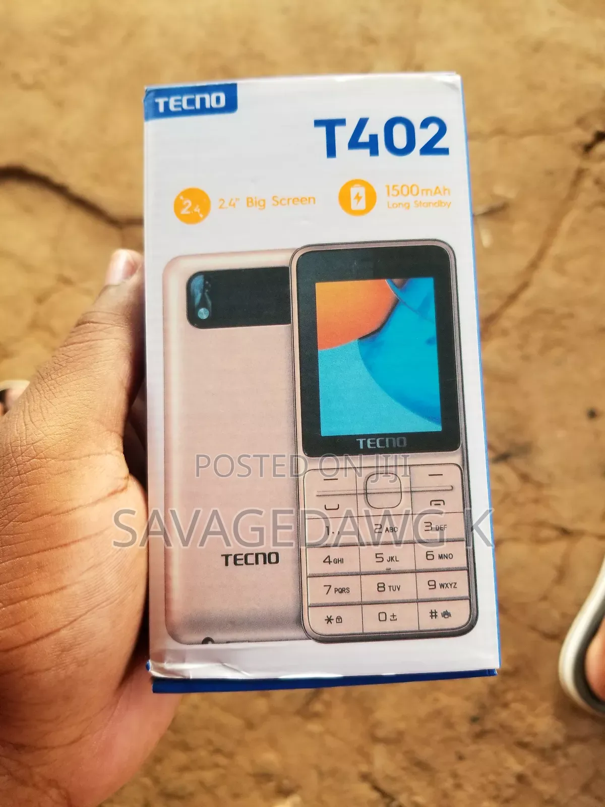 New Tecno T402 Gold