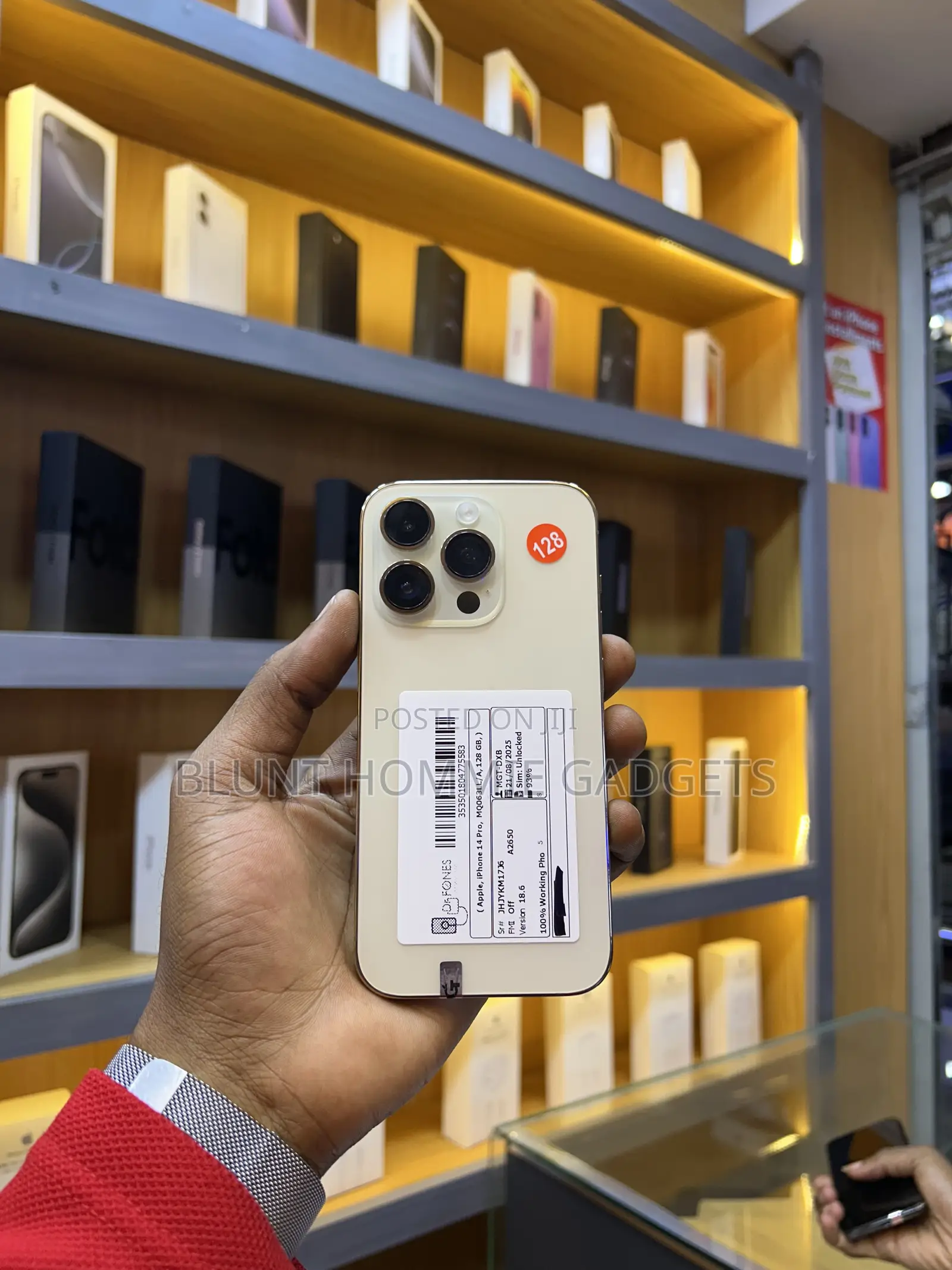 Apple iPhone 14 Pro 128 GB Gold