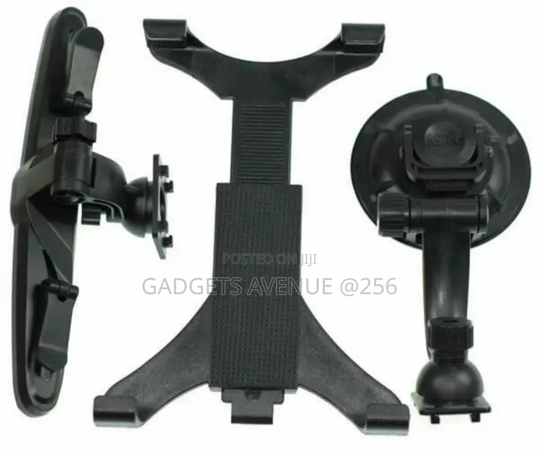 Car Headrest Mount Is Designed to Hold Tablets and Smartphones.