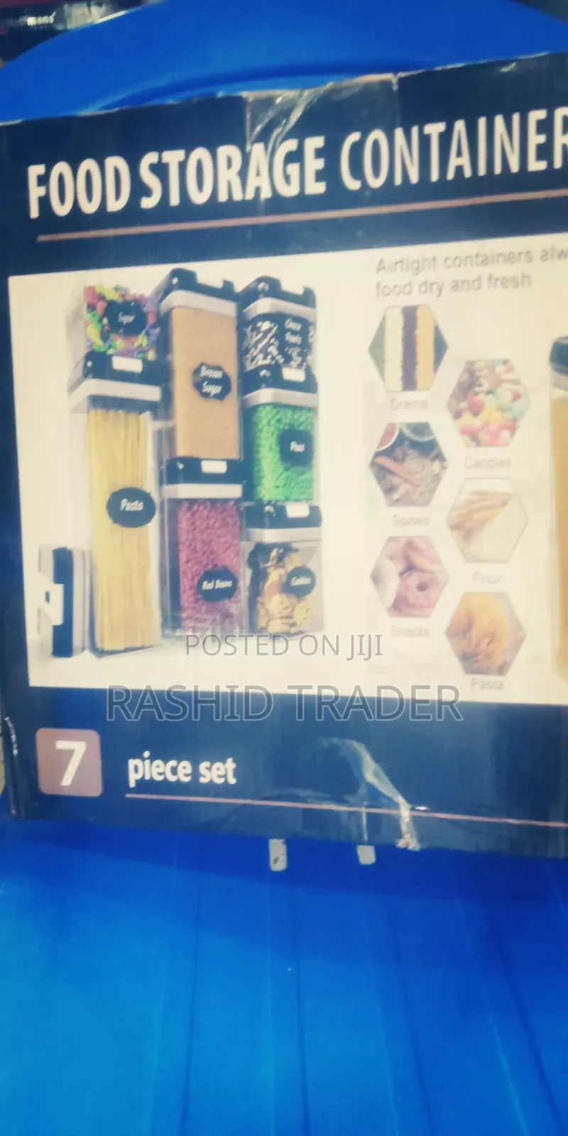 7 PCS Food Storage Containers