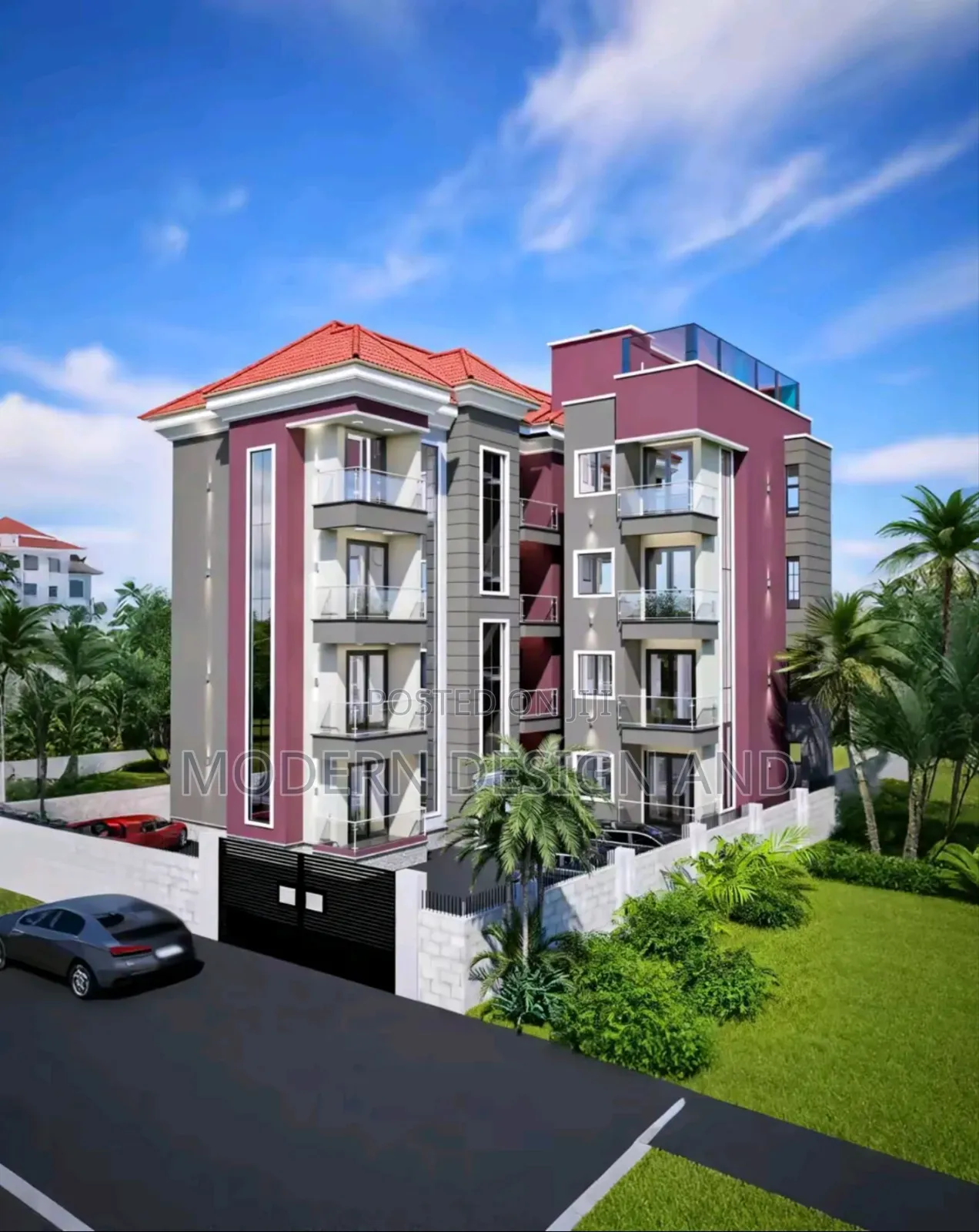 Architectural Design for 8 Units Appartment