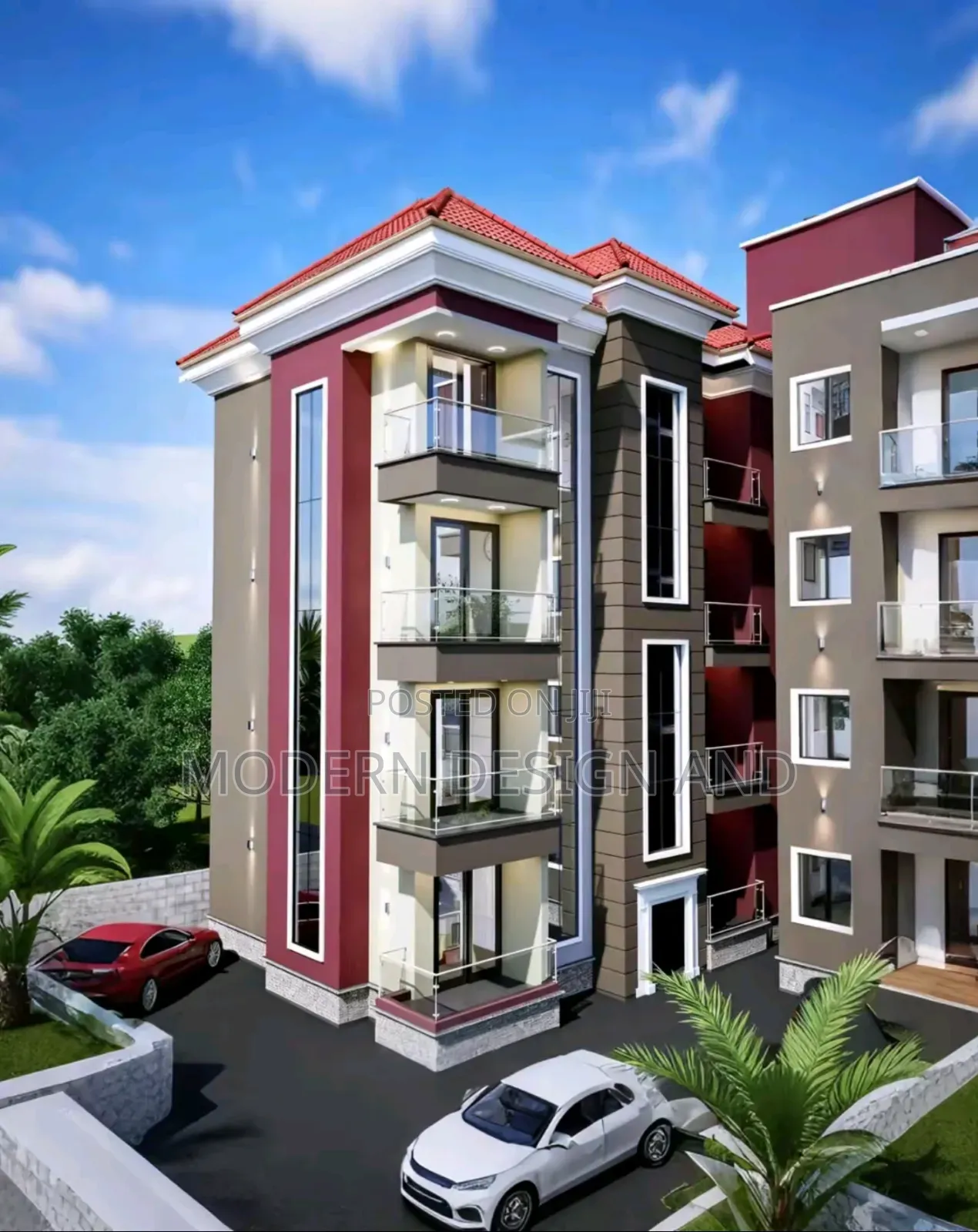 Architectural Design for 8 Units Appartment