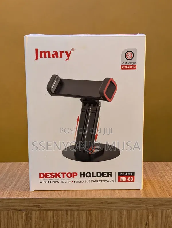 Jmary Mk-63 Adjustable Foldable 360° Rotating Phone Tablet Stand