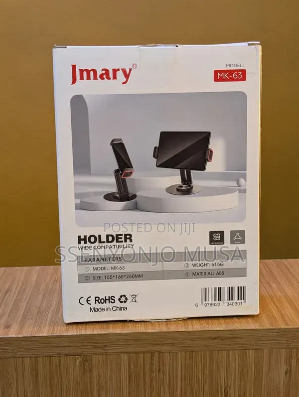 Jmary Mk-63 Adjustable Foldable 360° Rotating Phone Tablet Stand