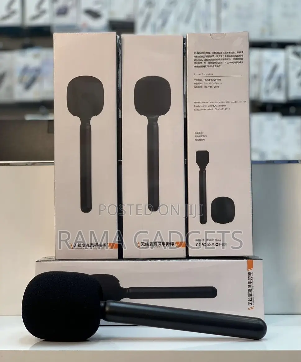 Generic Wireless Interview Microphone Handheld Adapter