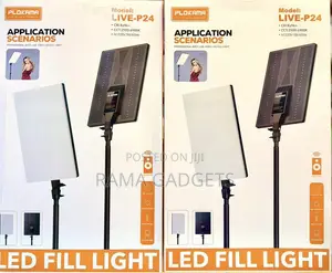 Plokama Live-P24 Professional Shot Live Video Led Fill Light,