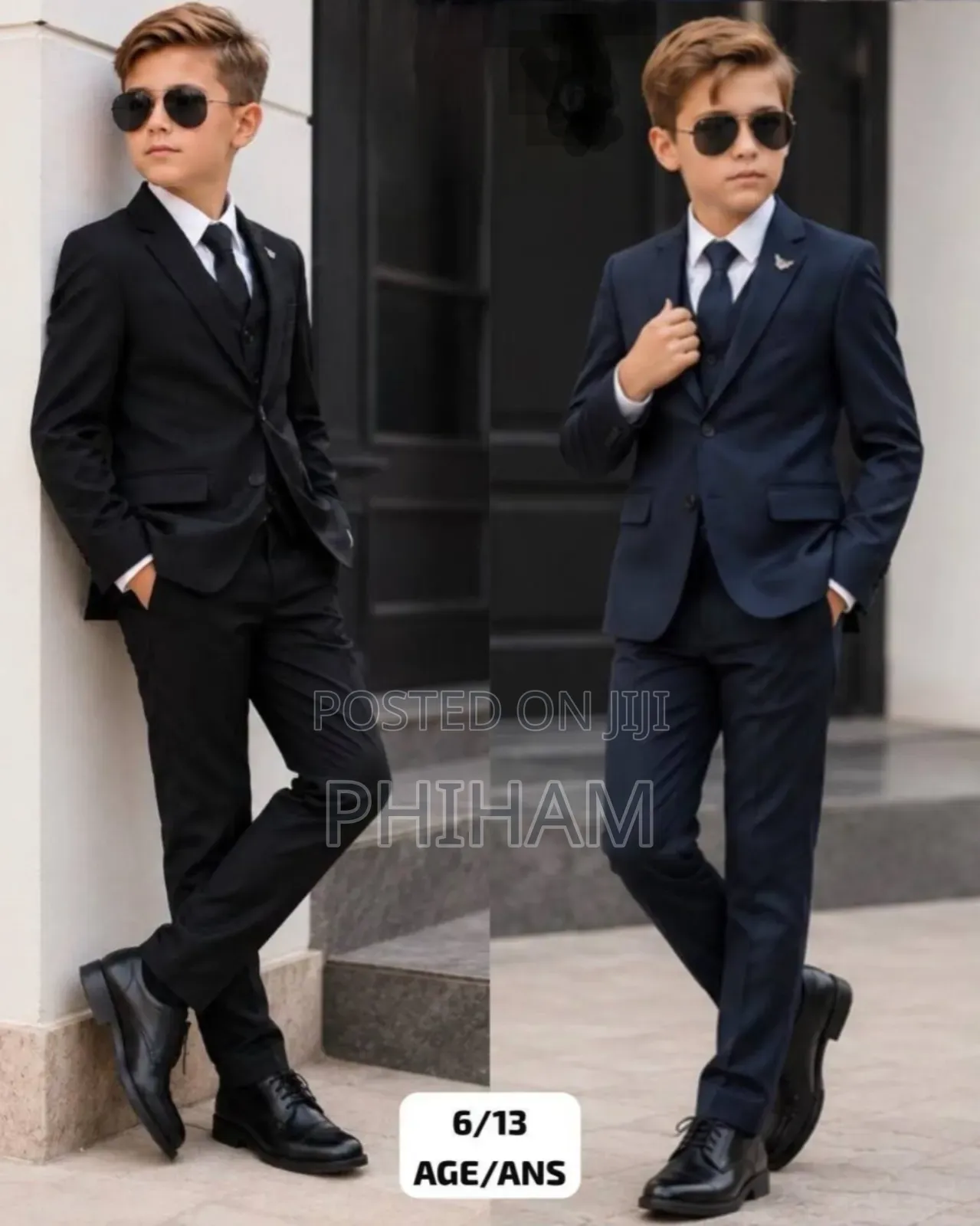 Turkey Kids Suit With a Shirt and a Tie