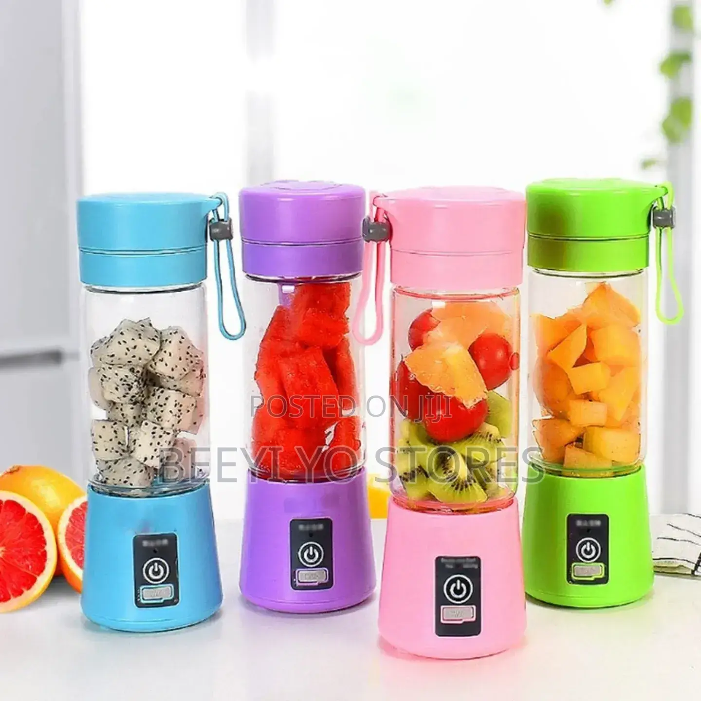 Portable Electric Juice Blender – Rechargeable 380ml Smoothie Maker