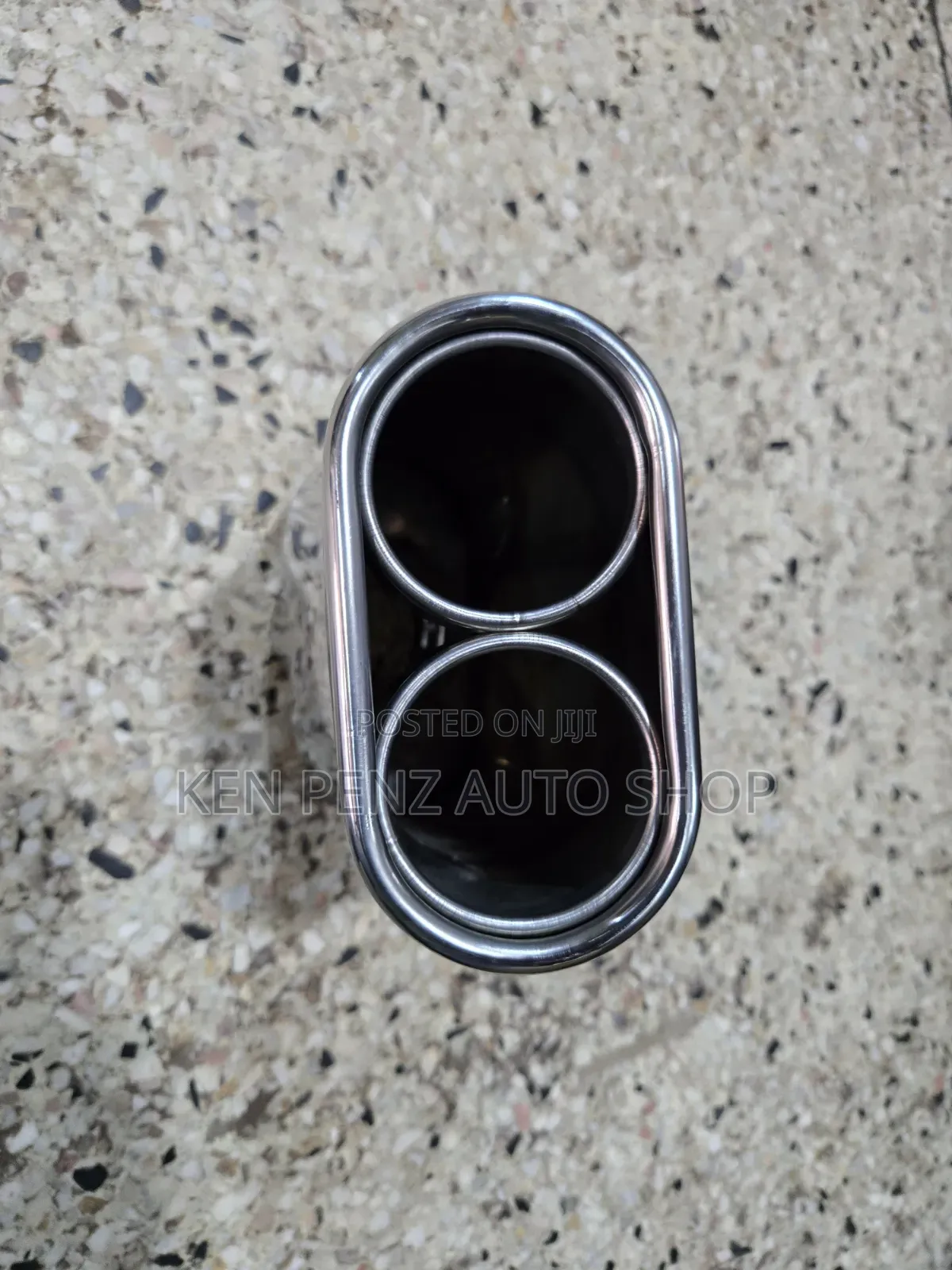 Stainless Steel Dual Outlet Exhaust End / Tip