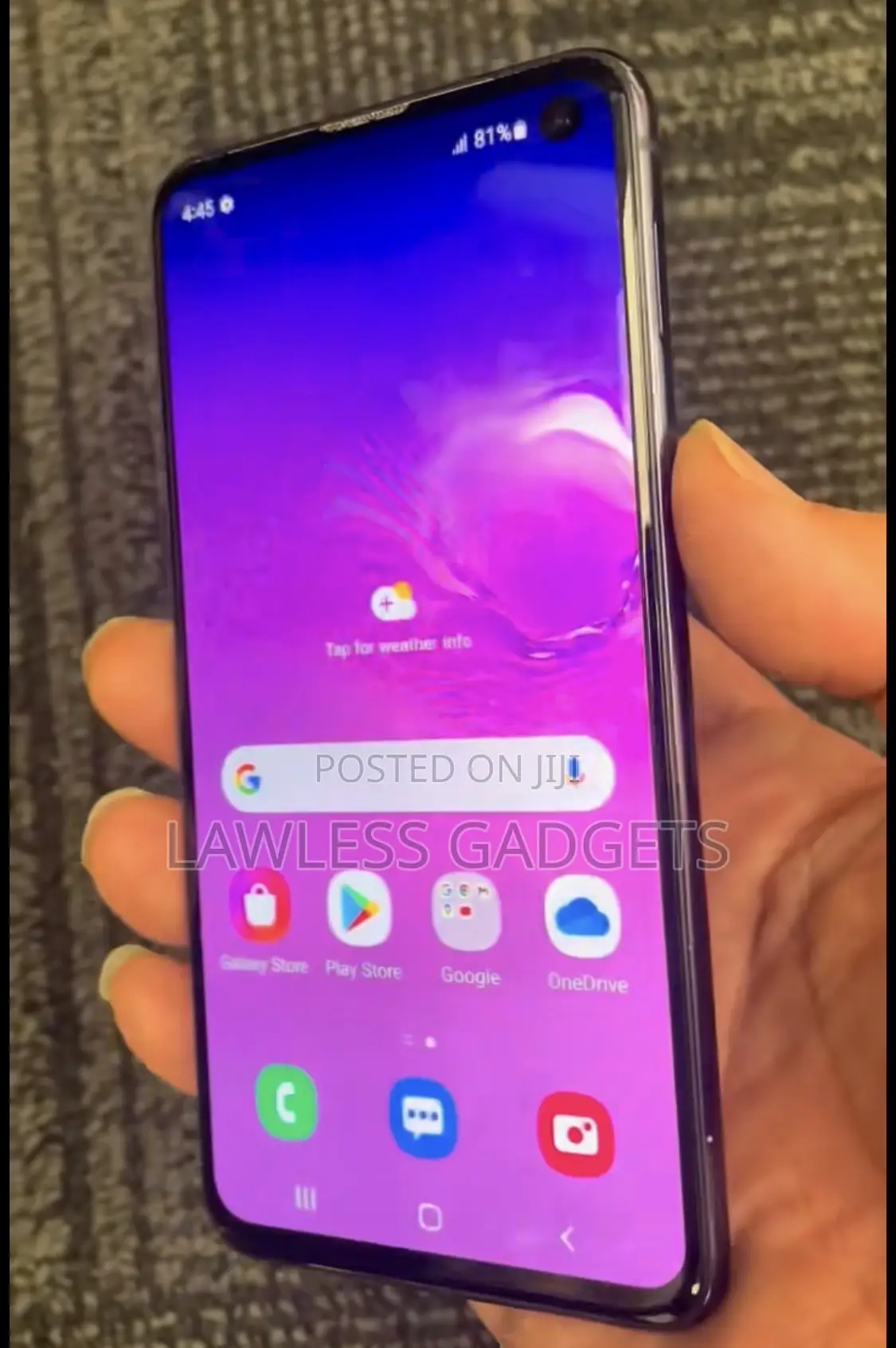 Samsung Galaxy S10e 128 GB Blue