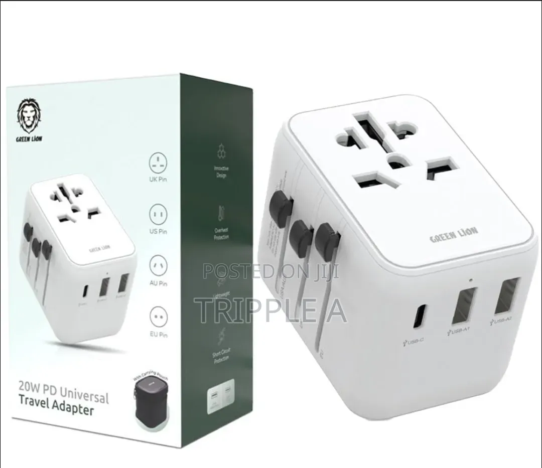 Greenlion 12w Universal Travel Adapter