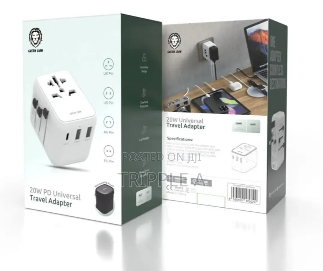 Greenlion 12w Universal Travel Adapter